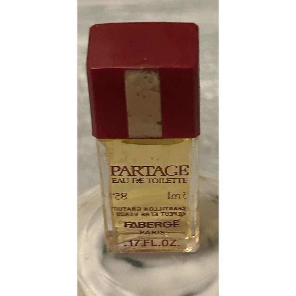 Faberge Paris Partage Miniature Eau de Toilette